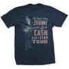 Футболка унисекс Johnny Cash All Star Tour