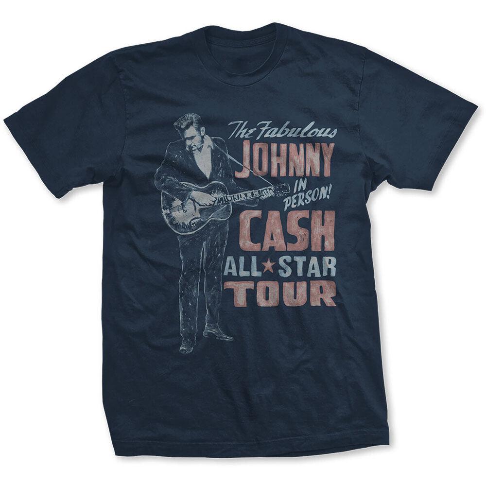 Футболка унисекс Johnny Cash All Star Tour