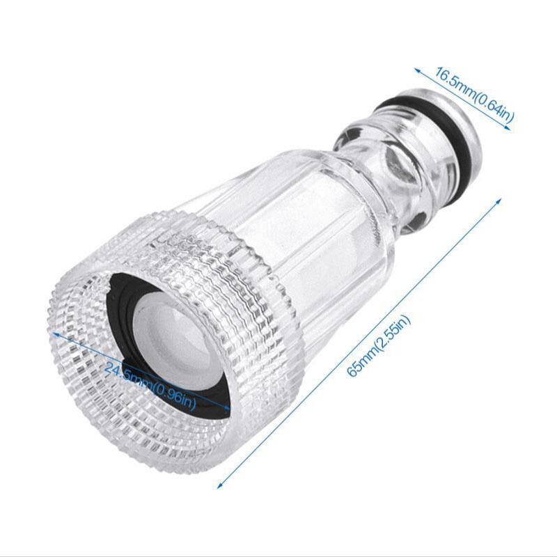 High Pressure Clean Machine Water Filter Car Washer Water Pipe Quick Connect Adapter Cleaning Accessories Tool Parts
