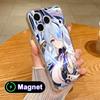 Azur Lane Unzen Прозрачный ТПУ Magsafe Чехол для Мобильного Телефона для iPhone 17 16 15 14 13 12 11 Air Pro Max Plus Mini Цветной Чехол