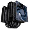 Cooler Master MasterAir MA824 Stealth 8 Heat Pipes Dual Tower Fan Совместим с воздушным охлаждением CPU Cooler FN1995 и LGA1700/AM5/AM4 MAM-D8PN-318PK-R1