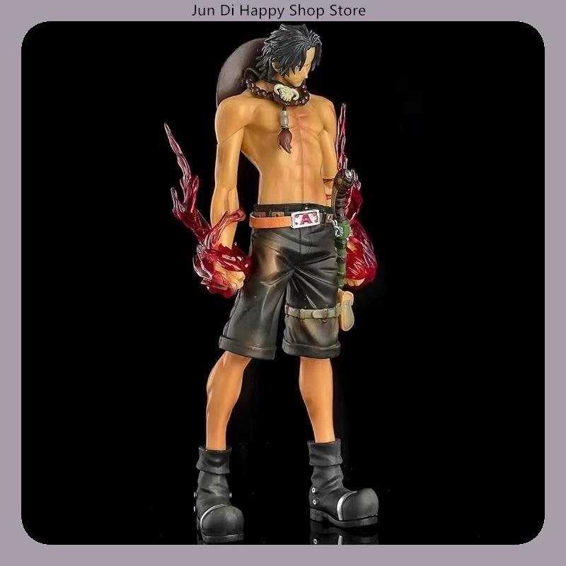 26 см One Piece Портгас Д. Статуэтка-модель Аса огненного кулака из аниме, стоячая поза, Декор для подарка на день рождения