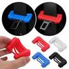 2/4 Car Seat Belt Buckle Clip Silicone Anti-Scratch Protector Cover Accessories