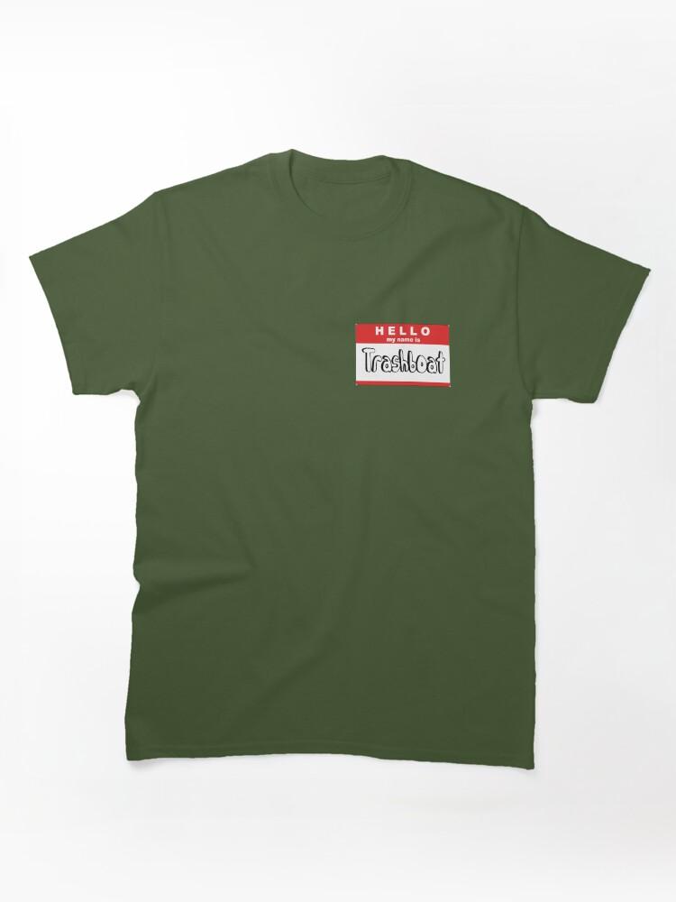 Regular Show My name is Trash boat Classic T-Shirt