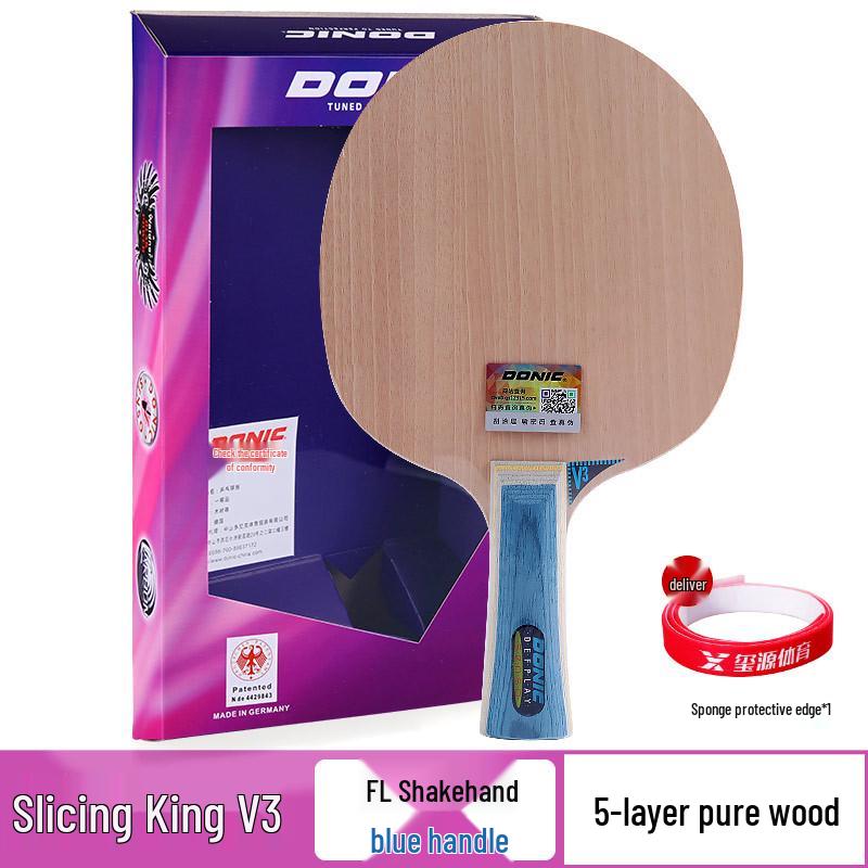 Основание для настольного тенниса DONIC V3 Chop King Pure Wood 3308 Ракетка
