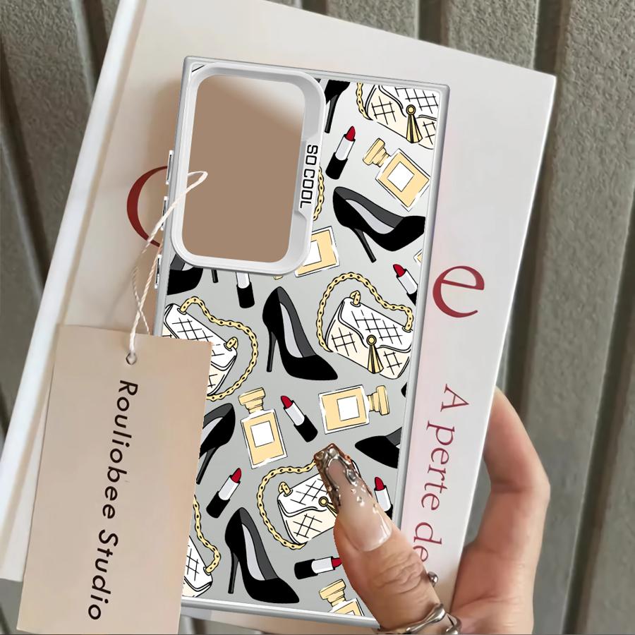 Чехол для Samsung Galaxy S25 S22 S21 S23 S20 Plus S25Edge S23 Ultra Note 20 Ultra S24 FE Чехол для телефона Модный узор