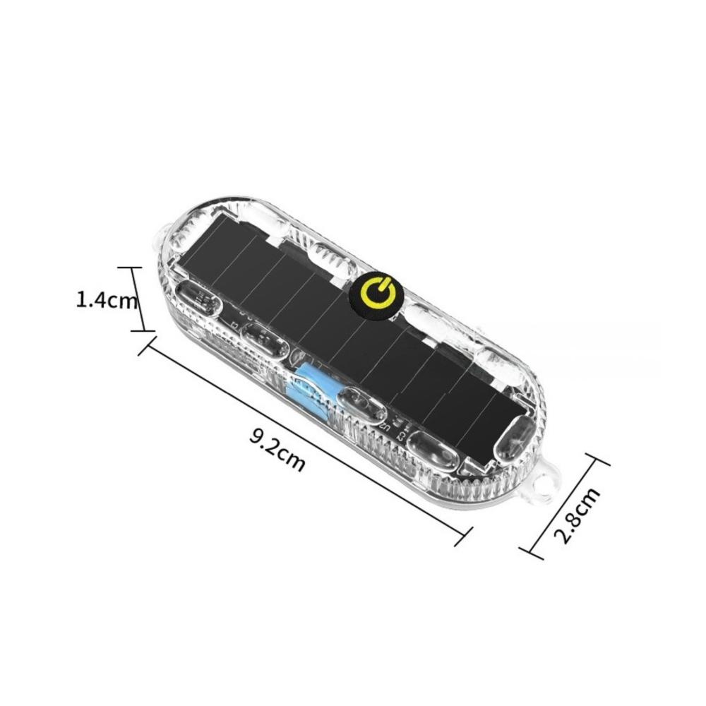 Solar Charging Solar Warning Light Waterproof Design Anti-rear Collision Light  Emergency Warning