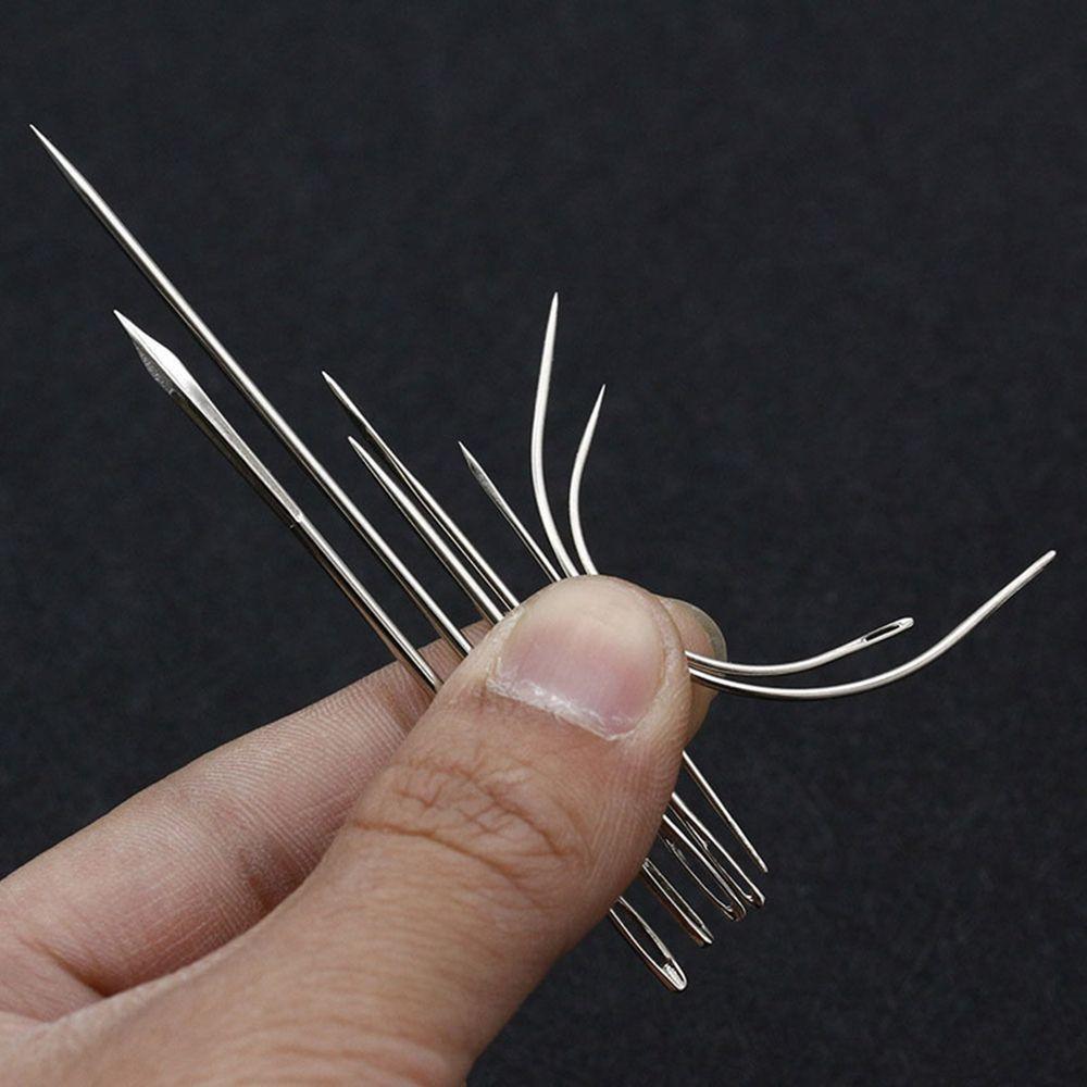 7 Pcs/set Crafts Carpet Leather Sewing Needles Curved Hand Repair Upholstery