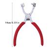 Drilling Hole Pressing Punch Pliers DIY Eyelet Puncher Leather Hole Punch Pliers For Belt Leather Bag