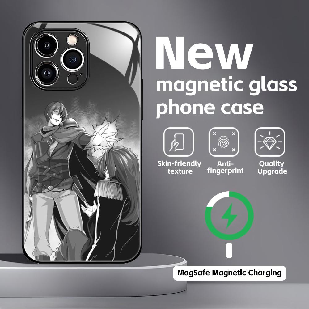 Классический аниме R-Redo of H-Healer Чехол для телефона для iPhone17 16 15 14 13 12 11 X XR XS 8 Plus Mini Pro Max Стеклянный Магнитный Чехол