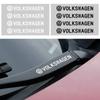 B6 Для Volkswagen 4 шт. Декоративные наклейки на ручки дверей автомобиля Наклейка на дворник Автоаксессуары Для Volkswagen GTI Polo Golf Passat Scir