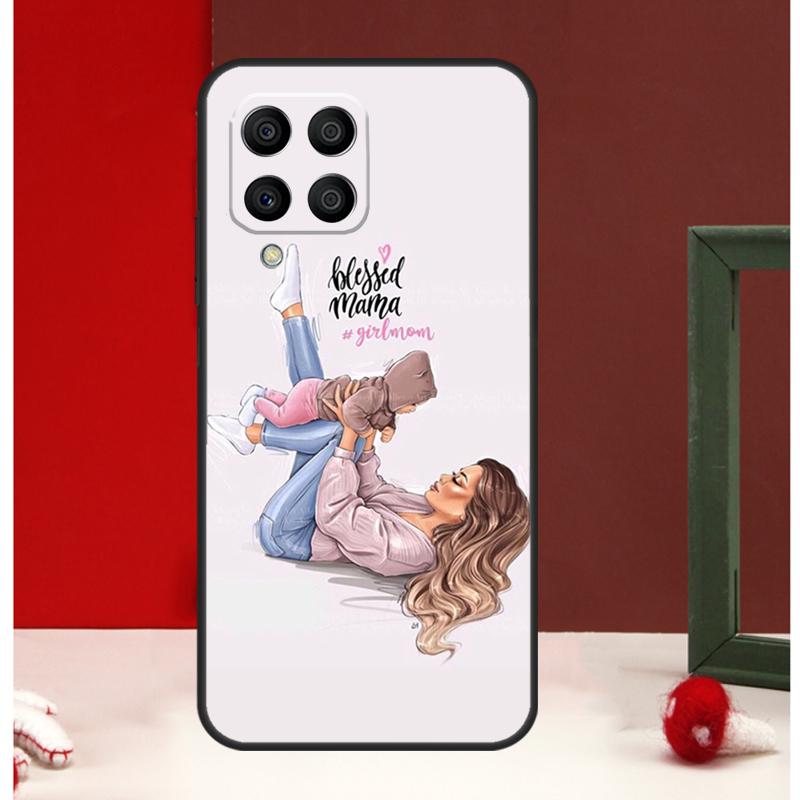 Чехол для Мамы Дочери Девочки Сына Отца Samsung Galaxy M12 M32 M52 M06 M16 M36 M56 M33 M15 M55 M31 M13 M14 M53 M35 M34 M54
