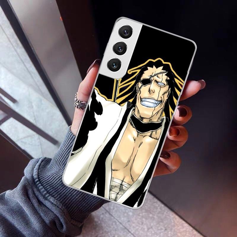 Bleach Zaraki Kenpachi Phone Case For Samsung Galaxy S26 S25 Edge S24 S23 Ultra S22 Plus S21 S20 FE Soft TPU Back Cover Funda Ga