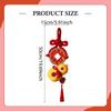 Chinese Year Hanging Decoration Gourd Charm Pendant Knot Tassel Ornament