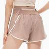 2023 Women's Quick-Dry High-Waist Running Shorts with Phone Pocket and Anti-Exposure Feature