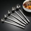 New Chinese Long Handle Ramen Spoon Pot Soup Ladle Stainless Steel Tableware Multi-size Tablespoons Home Cooking Utensils