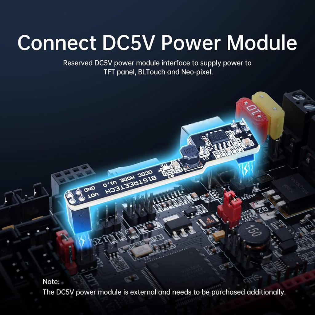 BIGTREETECH SKR V1.4 Turbo 32-битная плата управления DIY для большинства FDM 3D-принтеров, материнская плата, совместима с сенсорным экраном серии TFT / 12864LCD, поддержка