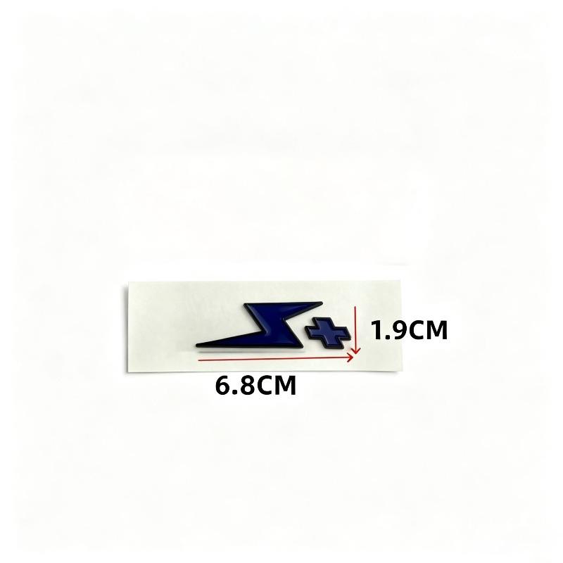 Lightning + personalized tail label sticker car upgrade and modification car logo creative random sticker ABS material decorative sticker