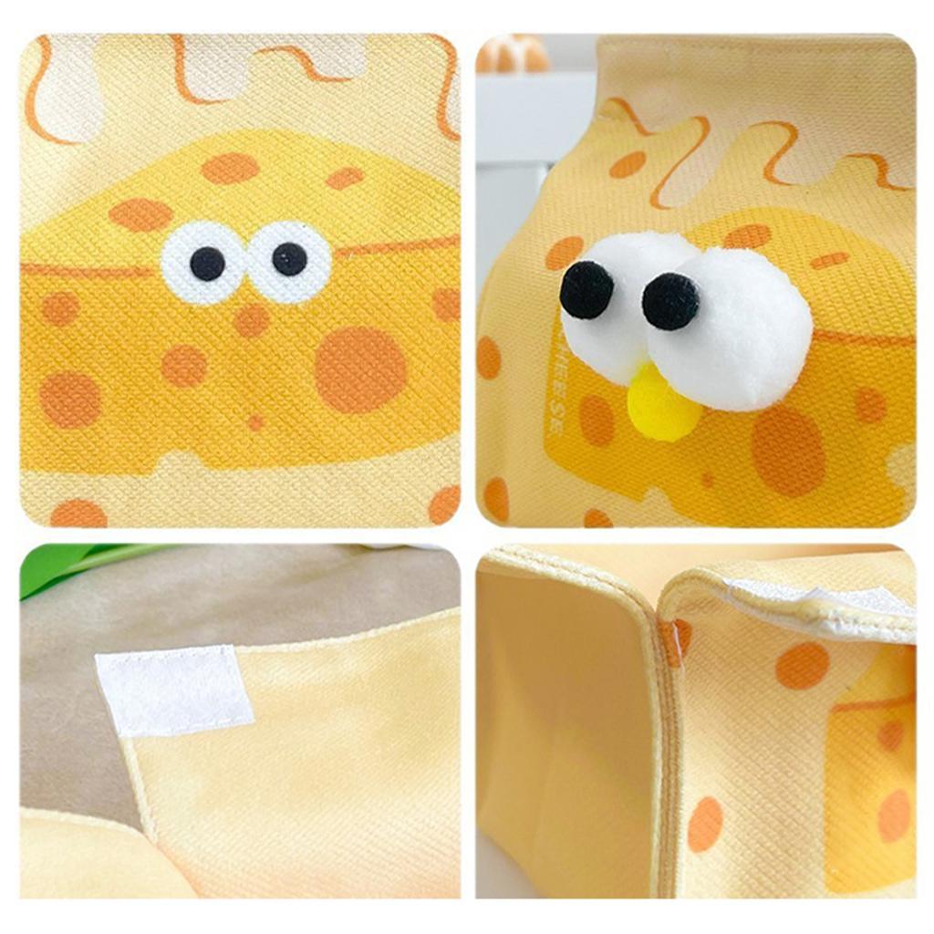 Милая и удивительная сырная салфетница, милая мультяшная салфетница, настольная тканевая салфетница для гостиной и столовой.