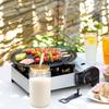 380ml Glass Cups with Lid and Straw Reusable Juice Cups for Home Outdoor Parties Camping Trips Picnics Water Cup