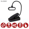 Lampa Biurkowa Alogy Led Z Klipsem Bezprzewodowa Do Czytania Czarna