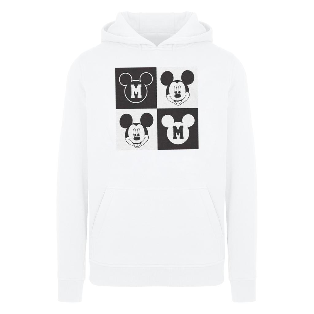 Disney Boys Mickey Mouse Smiling Squares Hoodie
