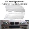 1 шт./1 пара, чехол для автомобильных фар для BMW E46, 4 двери, 3 серии, 1998-2001 гг., абажур, яркий корпус, чехлы для линз фар