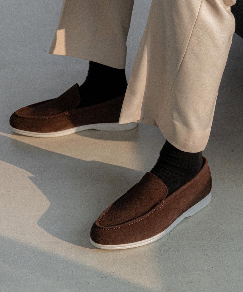 Allclassic Alc502W Resort Loafers_D.Brown Suede