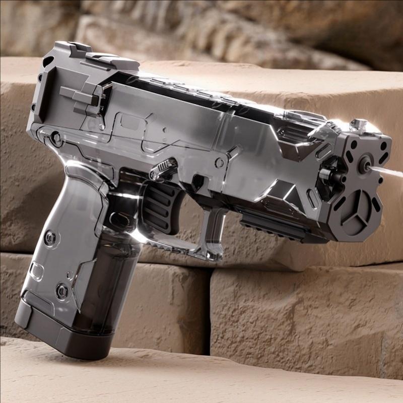 Летний Маст-Хэв Водяной Пистолет Desert Eagle | Игрушка с Непрерывной Стрельбой «Ледяной Взрыв» для Бассейна и Уличных Битв