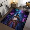 Ковер с рисунком Jinx-X из игры LoL, размер 15, для гостиной, коврик для ванной, креативный коврик-дверной коврик для спальни, декор для дома