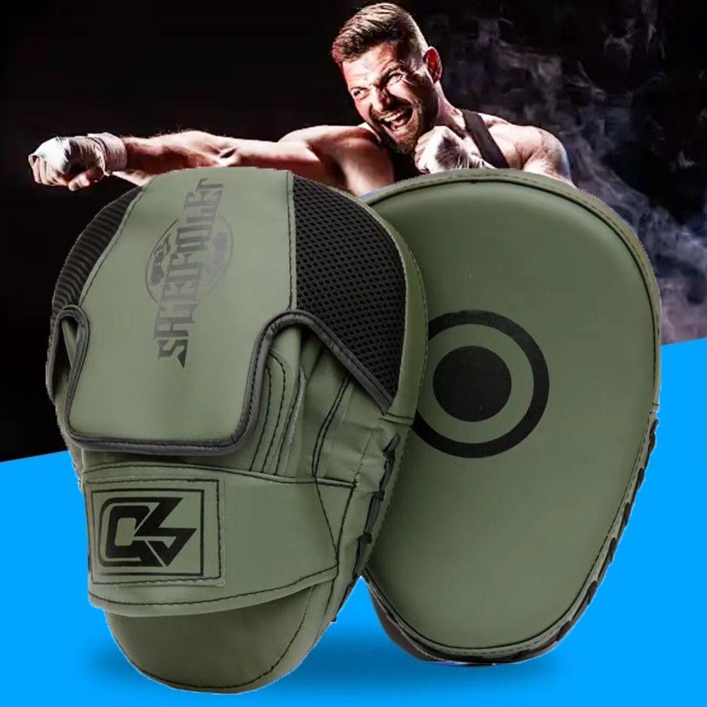 Durable Boxing Hand Target Pad Shock Absorption Fighting Hand Target Kickboxing Training