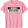 Mouth Works Faster Than Brain Funny Gen Z Yapping Meme Witty TShirt Y2k Sarcastic Joke Saying Tee Personality Novelty Gift Top
