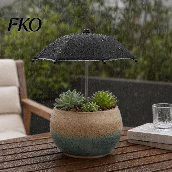 Outdoor Plant Umbrella for Plants, Sun Shade Cover Potted Plants Balcony Protector & Garden Beds, Flower UV Protection with Stake