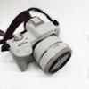 Белый адаптер крепления объектива EF-EOS R для объективов Canon EF/EF-S, совместимый с камерами EOS R, конвертер объектива с автофокусом, кольцо управления