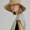 Marchen Kelon Raffia Floppy Hat