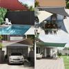 Voile de parasol - Maison Exclusive - Triangulaire 3x3x4,24 m - Tissu Oxford enduit PU - Rouge