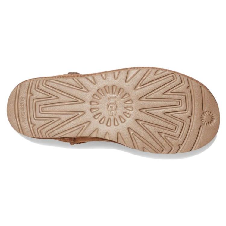 UGG Comfortable Warm Short Boots Women Boots Light-Brown 1144043-CHE