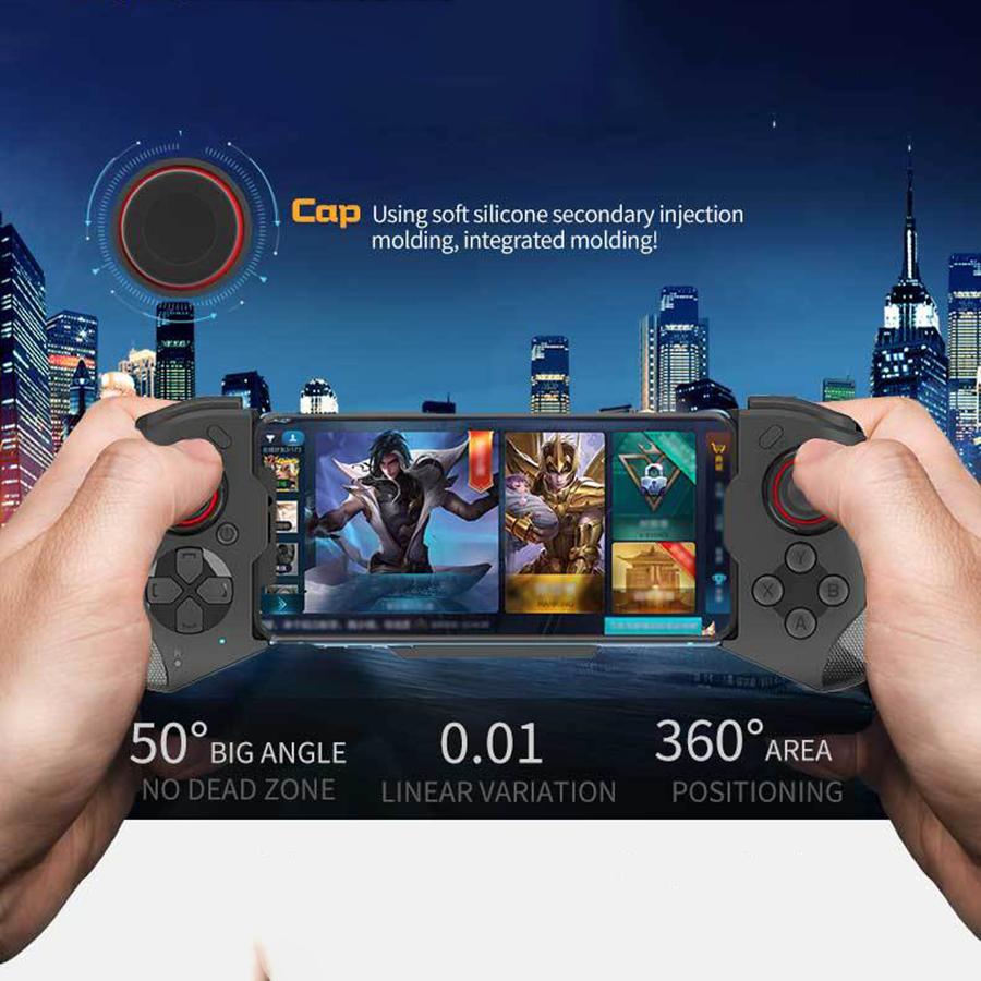 Bluetooth двухрежимный геймпад для iOS Android мобильного телефона игровой джойстик черный