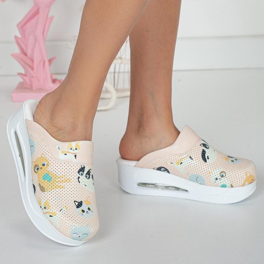 Ортопедические женские медицинские сабо — противоскользящие, удобные