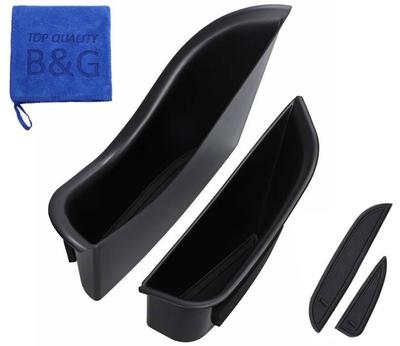 Напольный ящик для хранения в передней двери для W205 GLC X253 GLC250 GLC300 GLC350 GLC43 AMG Контейнер для телефона пассажира Карман на рулевом колесе Защитная накладка