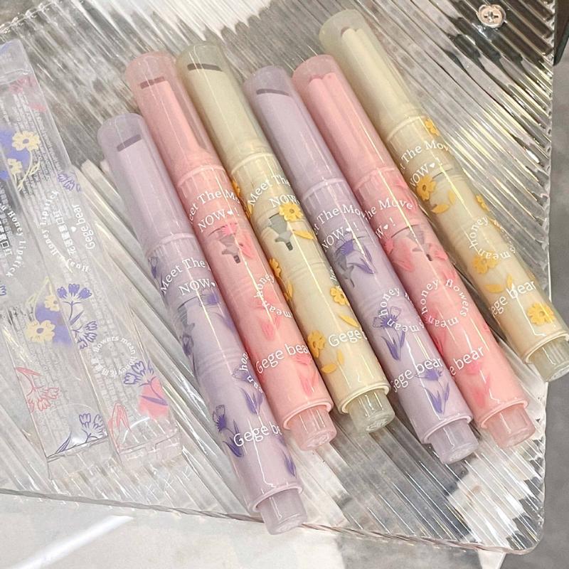 Florette прозрачная глазурь для губ Flower Love желе зеркальная губная помада водостойкая антипригарная чашка губная помада прозрачная корейская косметика