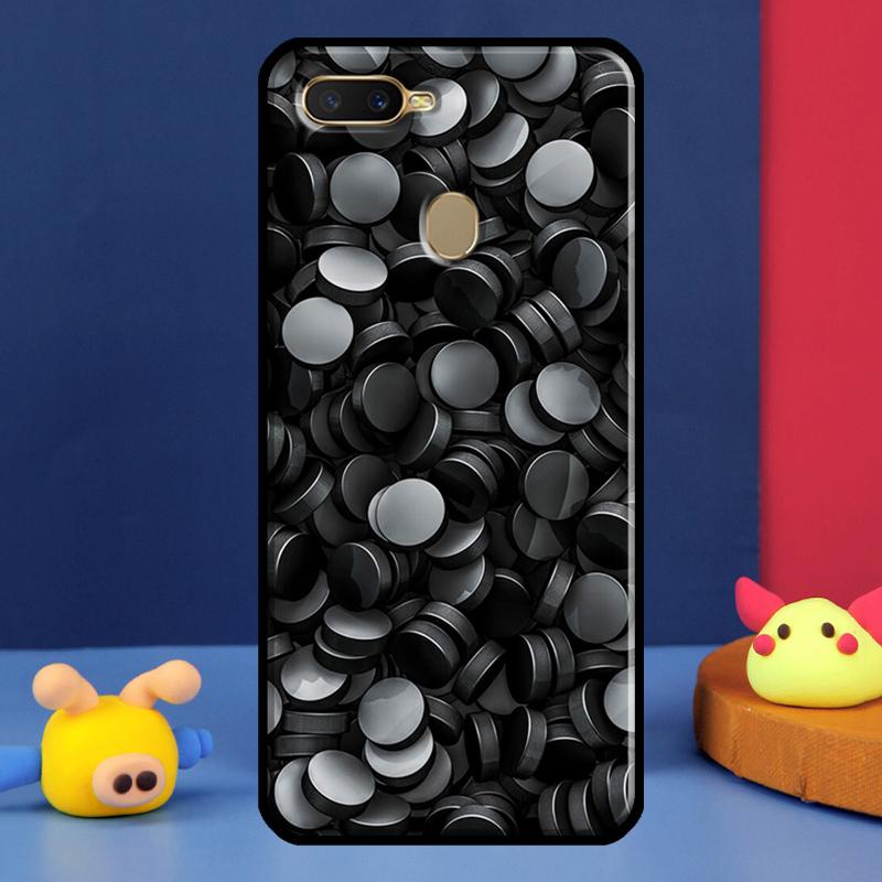 Спортивный чехол для хоккея на льду для Oppo A16 A76 A96 A58 A78 A98 A5 A9 A91 A15 A17 A77 A52 A72 A74 A94 A54S A57S