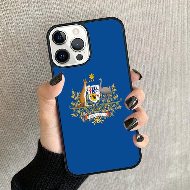 Australian Flag Phone Case For iPhone 17 Air 16 pro max 15 14 plus 12 13 Soft Bumper Shell Cover coque