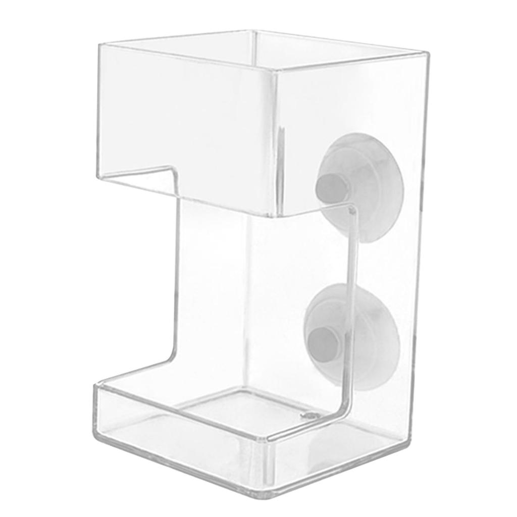 Акриловая кормушка для рыб, прозрачная, для личинок артемии, собранная, предотвращает турбулентность воды, кормушка для червей в аквариуме, золотая рыбка