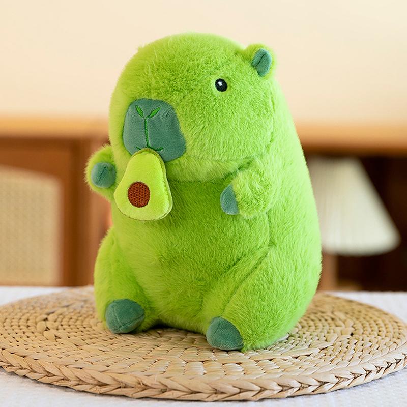 20-25 см плюшевая игрушка-трансвестит капибара мягкая мягкая имитация животных милая кукла мультфильм милое украшение для дома для девочек подарок