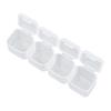 Fashion Plastic 28 Slots Nail Art Tools Jewelry Beads Storage Box Case Organizer