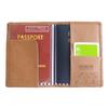 Snoopy Passport Cover Stylish Faux Leather Cute Embossed Design All Comics Brown Passport Cover