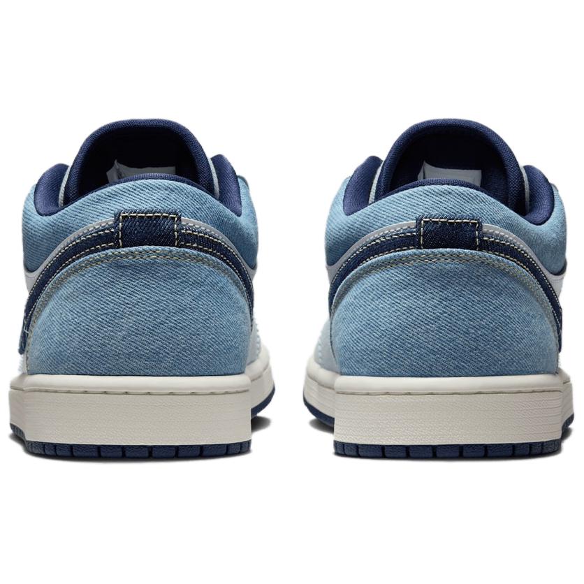 Air Jordan 1 Low Denim Мужские кроссовки Сине-Белый Парус IH0648-141