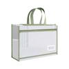 Large Capacity Mesh Art Bag Transparent File Storage Bag Reusable Test Paper Bag  Student