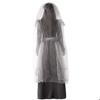 Déguisement mariée funèbre grise femme